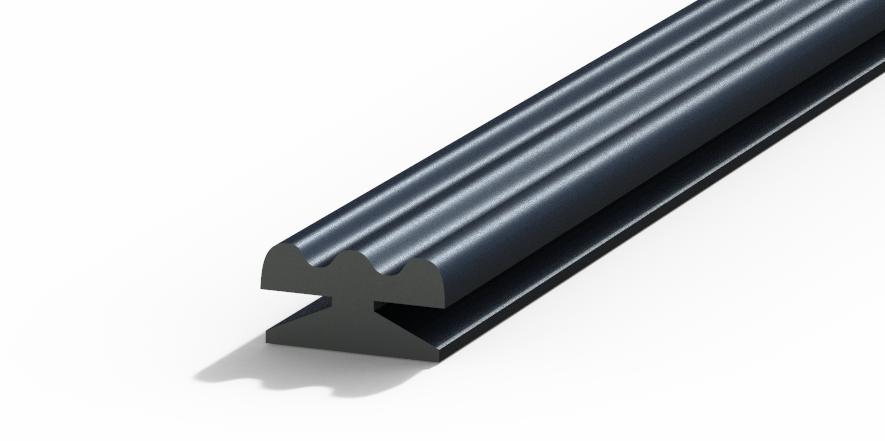 Profil plastic - ROLLING SHUTTER SEALS FOR END SLAT