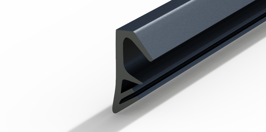 Profil plastic - Guarnizione Settore legno - 1003