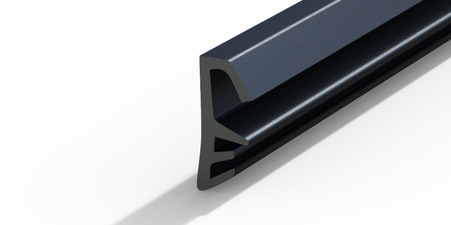 Profil plastic - Guarnizione Settore legno - 1018