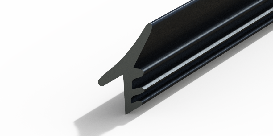 Profil plastic - Guarnizione Settore legno - 1022