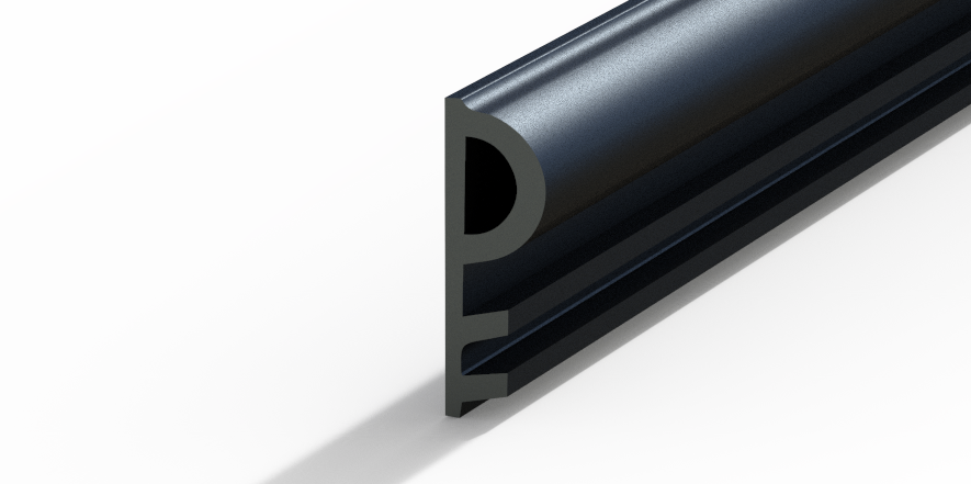 Profil plastic - Guarnizione Settore legno - 1027