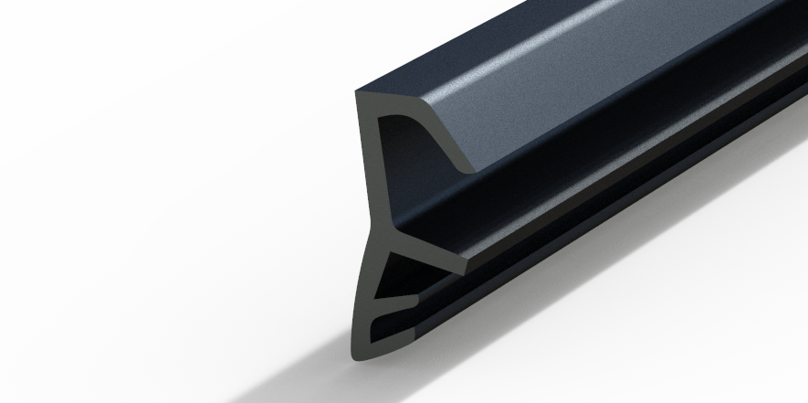 Profil plastic - Guarnizione Settore legno - 1039