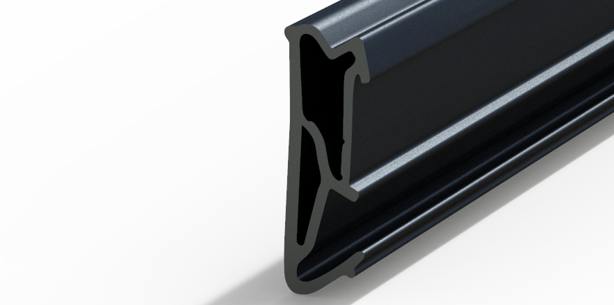 Profil plastic - Guarnizione Settore legno - 1055