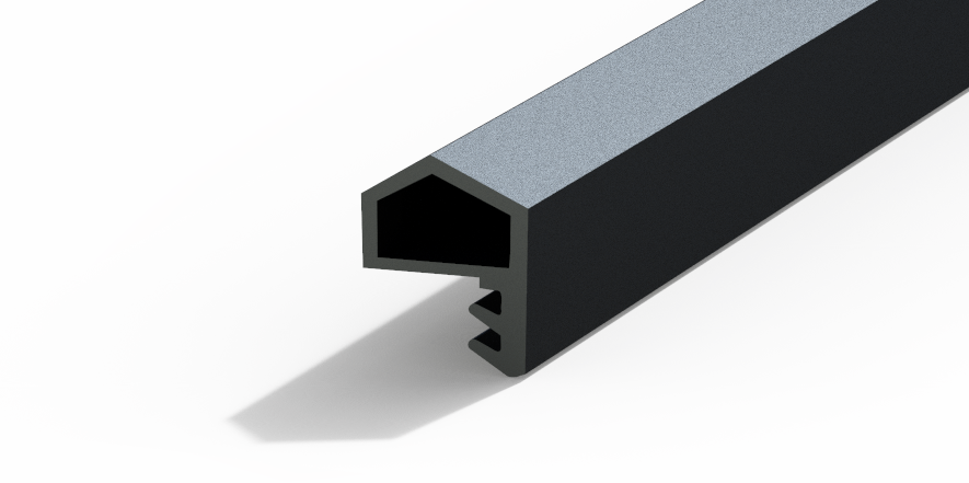 Profil plastic - Guarnizione Settore legno - 1070