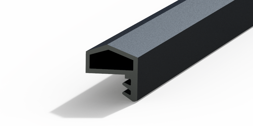 Profil plastic - Guarnizione Settore legno - 1073
