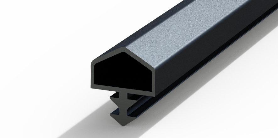 Profil plastic - Guarnizione Settore legno - 1048